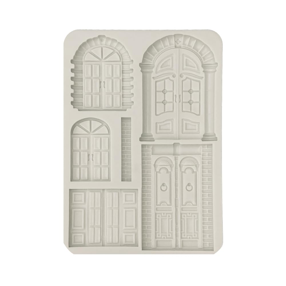 Stamperia KACMA522 Silicone Mould, Clear, 14.8 x 21 x 1.1 cm