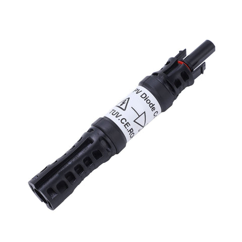 Eujgoov Solar Holder IP67 Waterproof PV Inline Holder DC1500V Connector Accessories for Solar Panel (20A)