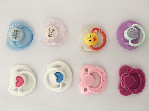 TERABITHIA Reborn Baby Dolls Accessories 8pc Supply Magnetic Pacifier