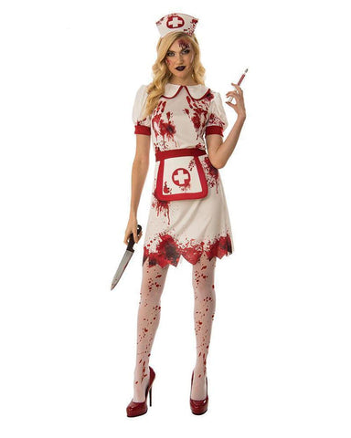 Rubie's Women's Bloody Nurse Fancy Dress Costume Small