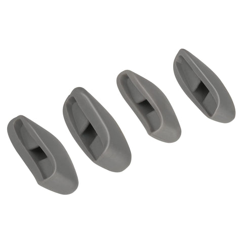 BlazerBuck Replacement Nose Piece Pads for Oakley Flak Draft Sunglasses - Grey, Sport Style, Wrap Around, UV Protected, Men's, Asian Men