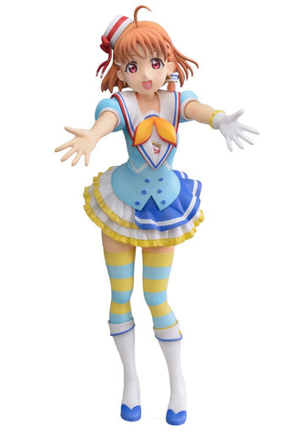 Sega Love Live! Sunshine!! Aozora Jumping Heart SPM Super Premium Figure Chika Takami, 8.6"
