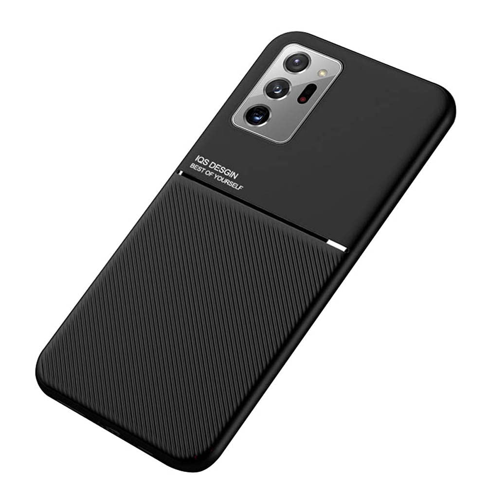 Kepuch Mowen Case Cover Bumper Built-in Metal Plate for Samsung Galaxy Note 20 Ultra - Black