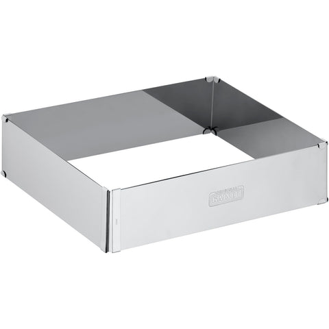 KAISER PÃ¢tisserie bake and cake setting ring, 24x20cm-46x38cm. Easy to use, individual size adjustment, dishwasher safe