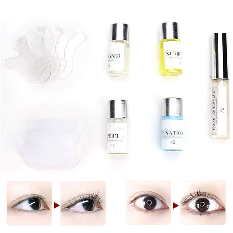 Lash Lift Kit Eyelash Perm Kit, Eyelashes and Lash Enhancers Primers Lash Lift Curling Perming Wave Eyelash Perming Kit Professional Eyelash Curling Lash Eyelash Lifting Curling