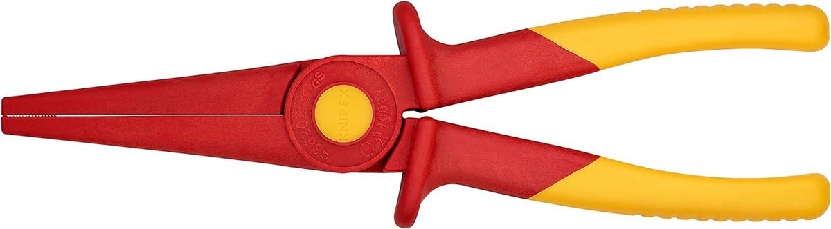 Knipex Plastic Snipe Nose Pliers insulating plastic, with soft plastic zone for better grip 220 mm 98 62 02