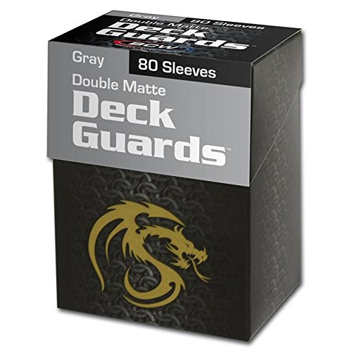 BCW 1-DGM80-GRY Deck Guard - 80 Boxed - Matte - Gray