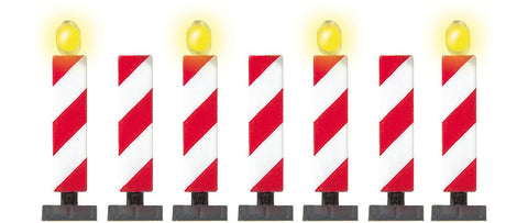 Busch 5908 Construction Site Markers HO Signals Scale Model Signals