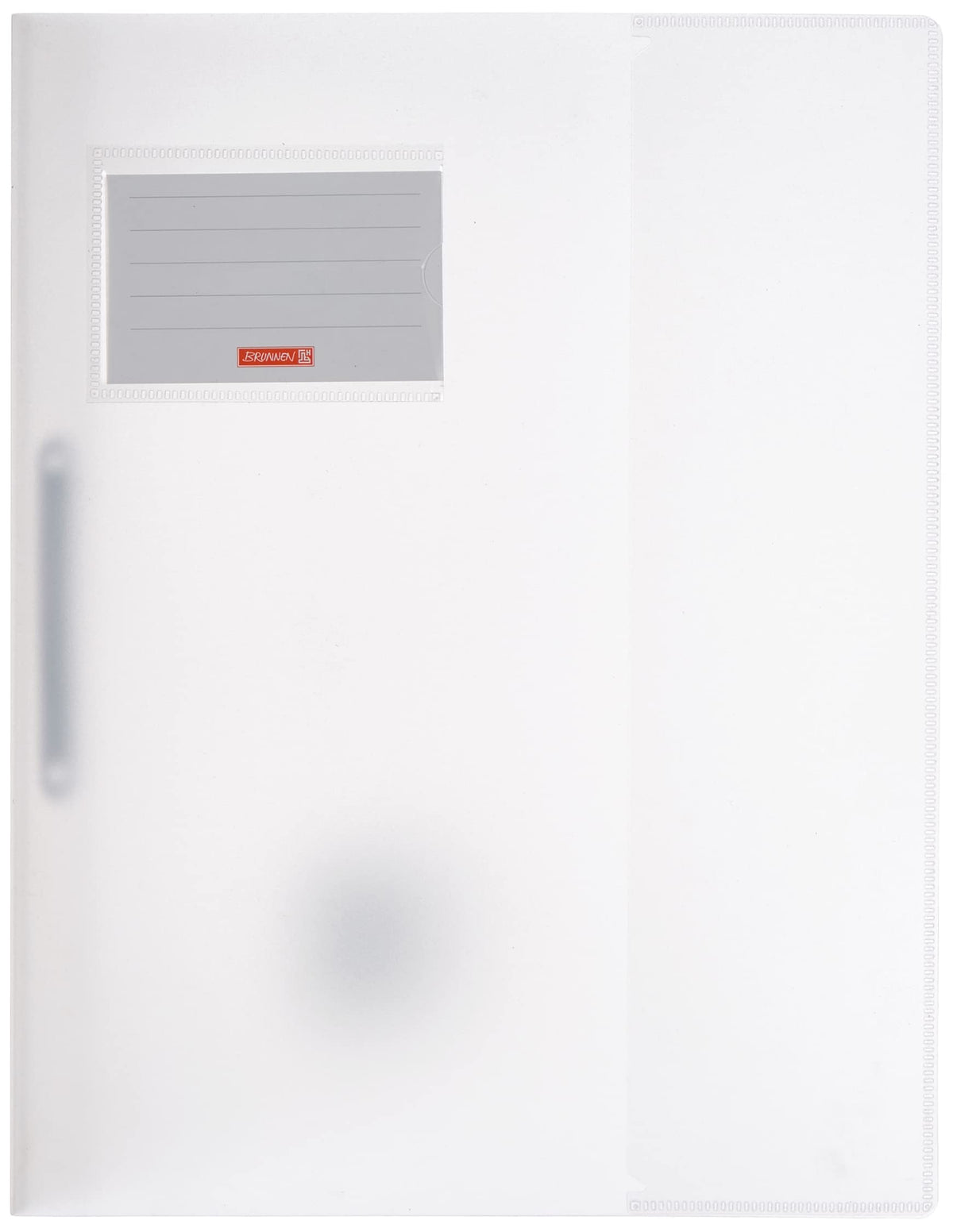 Brunnen Fact! Polypropylene Folder A4 24 x 34 cm Translucent Coloured singolo Bianco