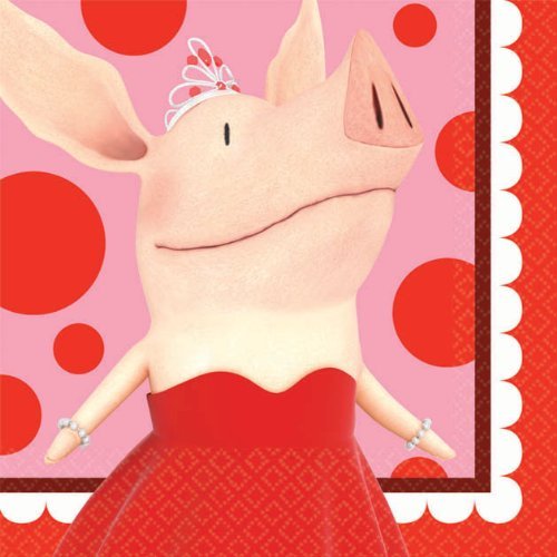 Olivia Party Supplies 10" Beverage Napkins - 16 Each