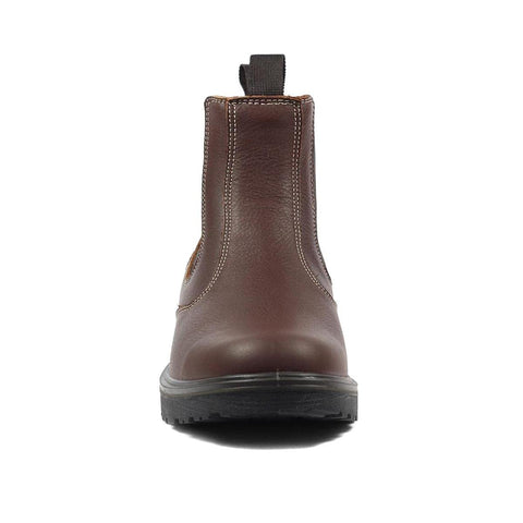 Grisport Crieff Mens Brown Leather Chelsea Boot - Size 8 UK - Brown