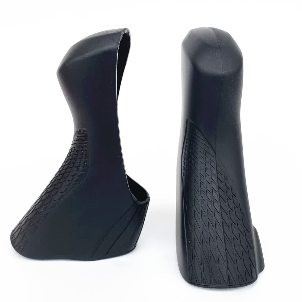 VUNDO Bracket Cover for Shimano ST-6800 ST-5800 ST-4700 ST-4703 Road Bike Shifter Lever Hoods (1 Pair) Black