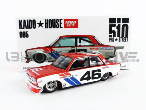 MINI GT Miniature Collection Car, metal, Red/White