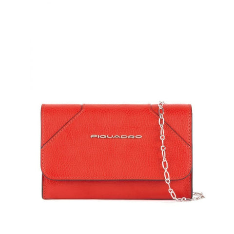 Piquadro Women's Pilot Case, Red (Rosso), 17 Centimeters