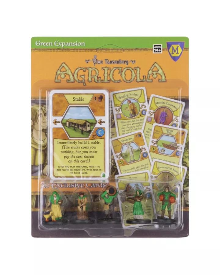 WizKids Agricola Game Expansion Green