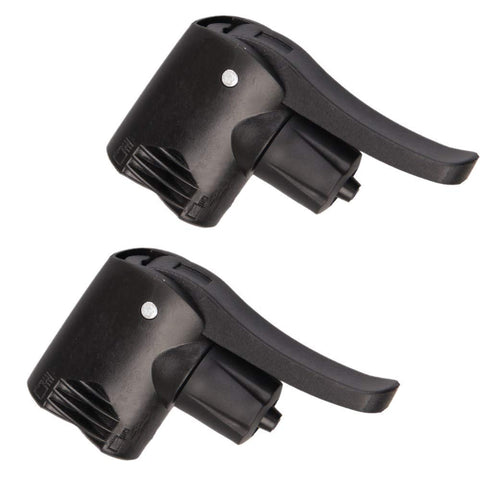 NA 2 Pieces Dual Head Bike Track Pump Bicycle Tire Tyre Air Pump Valve Adapter Bicycle Track Pump for Bicycle Bike Replacement Accessories
