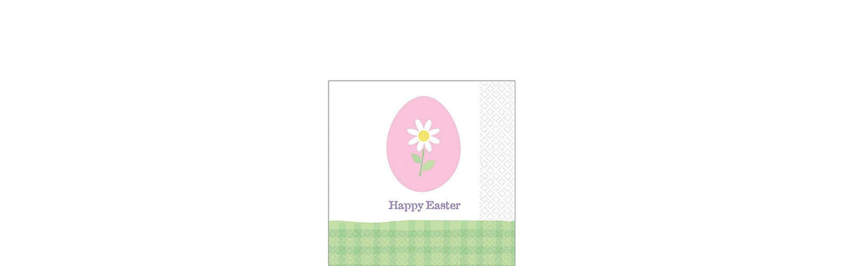 Amscan Easter Eggstravaganza Paper Beverage Napkins, 30 Ct. | Party Tableware