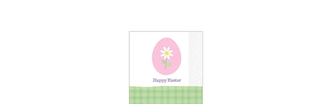 Amscan Easter Eggstravaganza Paper Beverage Napkins, 30 Ct. | Party Tableware