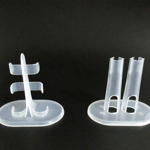 EXCEART Toys 1 Set 12pcs Child Hanger Rack Universal Miniature Doll Stands