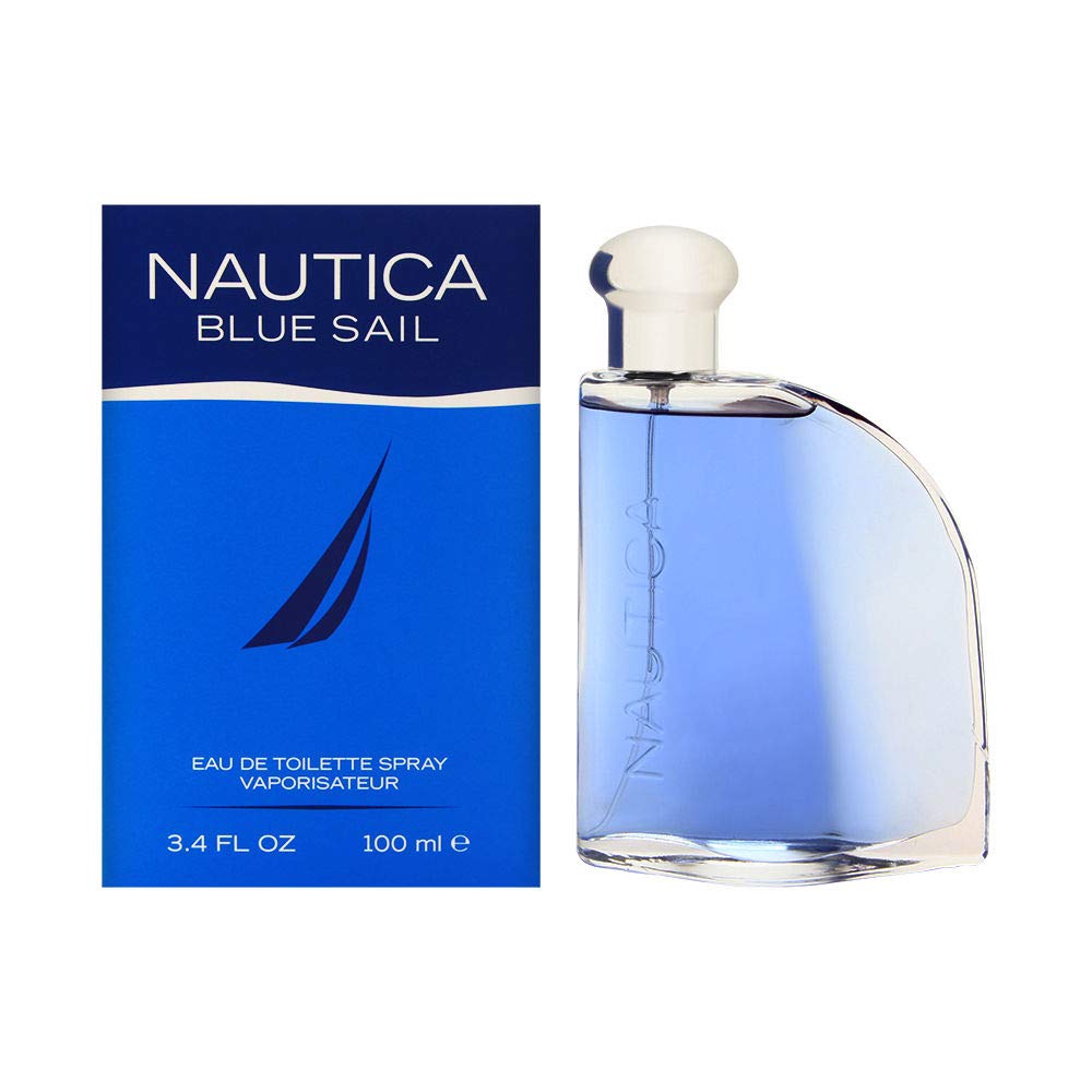 Nautica Blue Sail Eau de Toilette Spray for Men, 3.3 Ounce, Multi