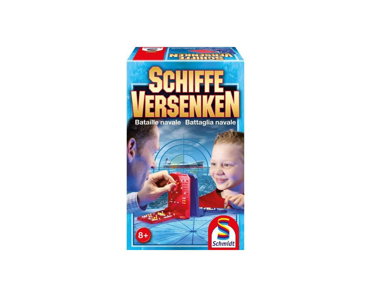 Schmidt Spiele 49092 Ships Sinking Travel and Family Game, Colourful