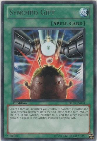 Yu-Gi-Oh! - Synchro Gift (DP10-EN024) - Duelist Pack 10: Yusei Fudo 3 - Unlimited Edition - Rare