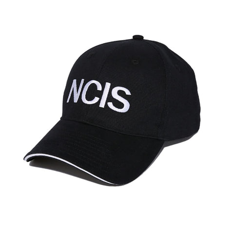 NCIS Special Agents Cap Naval Criminal Investigative Service Embroidered Adjustable Cotton Baseball Cap Hat (Black)