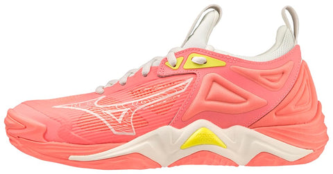 Mizuno Wave Momentum 3 Women's Volleyball Shoe, Candy Coral, 10