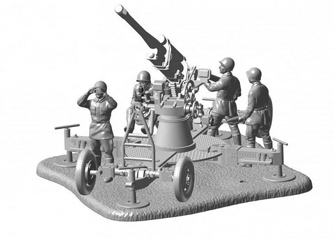 Zvezda Models 1/72 Soviet 85mm Anti-Aircraft Gun