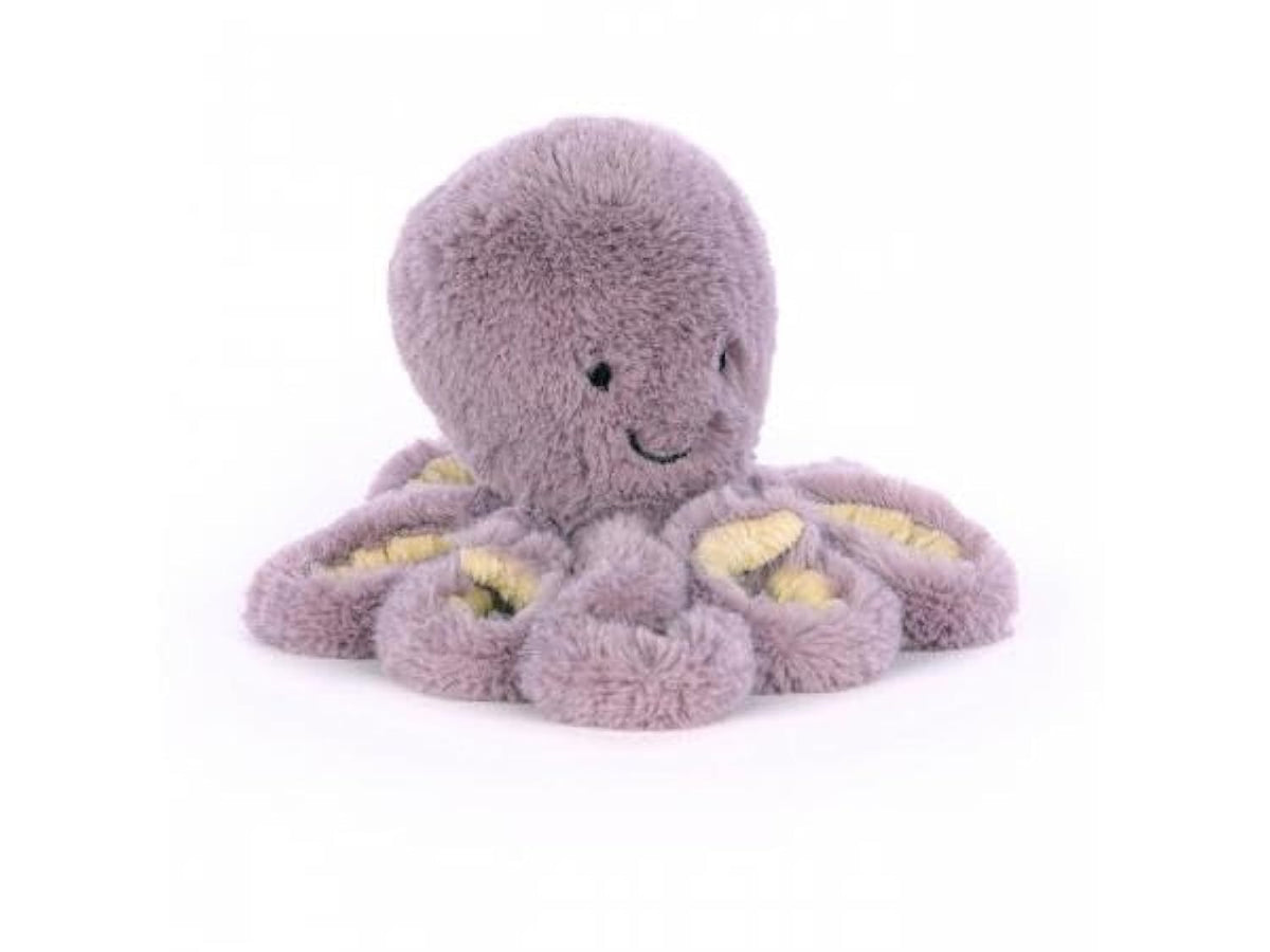 Jellycat Maya Octopus Baby - H : 14 cm x L : 7 cm