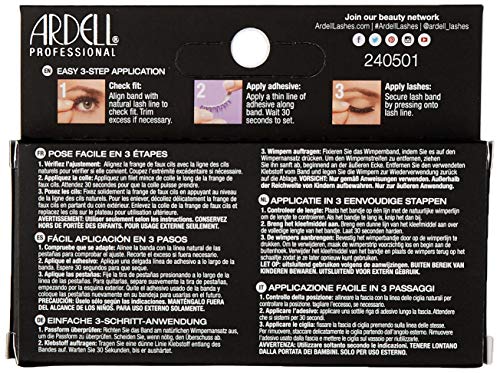 Ardell Faux Mink #810 Black Lashes (6 Pack)