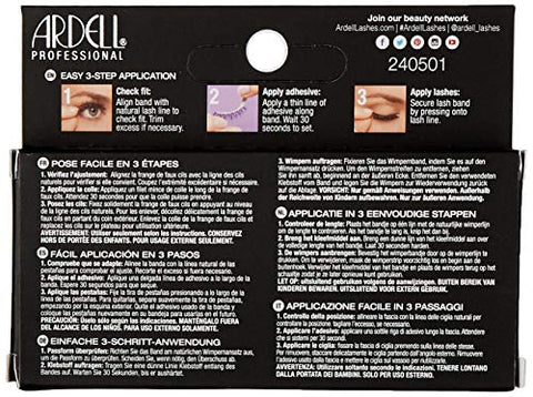 Ardell Faux Mink #810 Black Lashes (6 Pack)