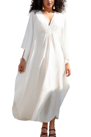 YouKD Wemon's Summer Long Kaftan Maxi Dress Bohemian Swimsuit Beach Cover Up Robes