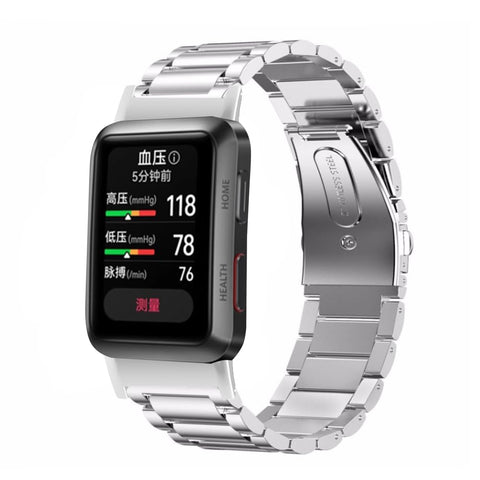 WIIKAI Replacement Watch Strap Bands,Compatible for HUAWEI Watch D Watch Band 3Z.(silver)