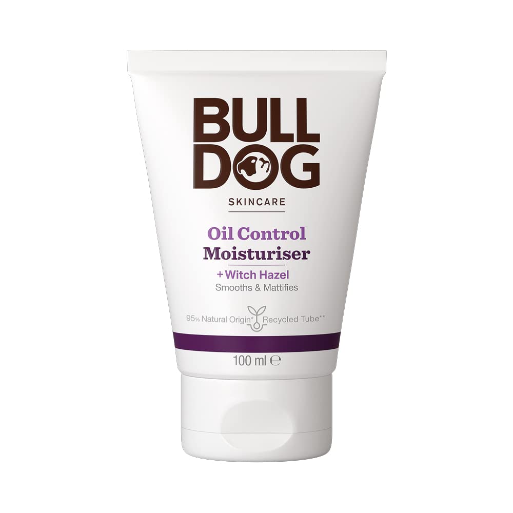 BULLDOG SKINCARE - Oil Control Moisuriser For Men Smooths and Mattifies 100 ml