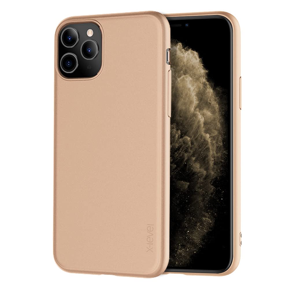 X-level for iPhone 11 Pro Max Case,Slim Fit Soft TPU Matte Surface Ultra-Thin Phone Case Lightweight Full Protective Back Cover Case for Women Compatible Apple iPhone 11 Pro Max 6.5" (2019 Release)