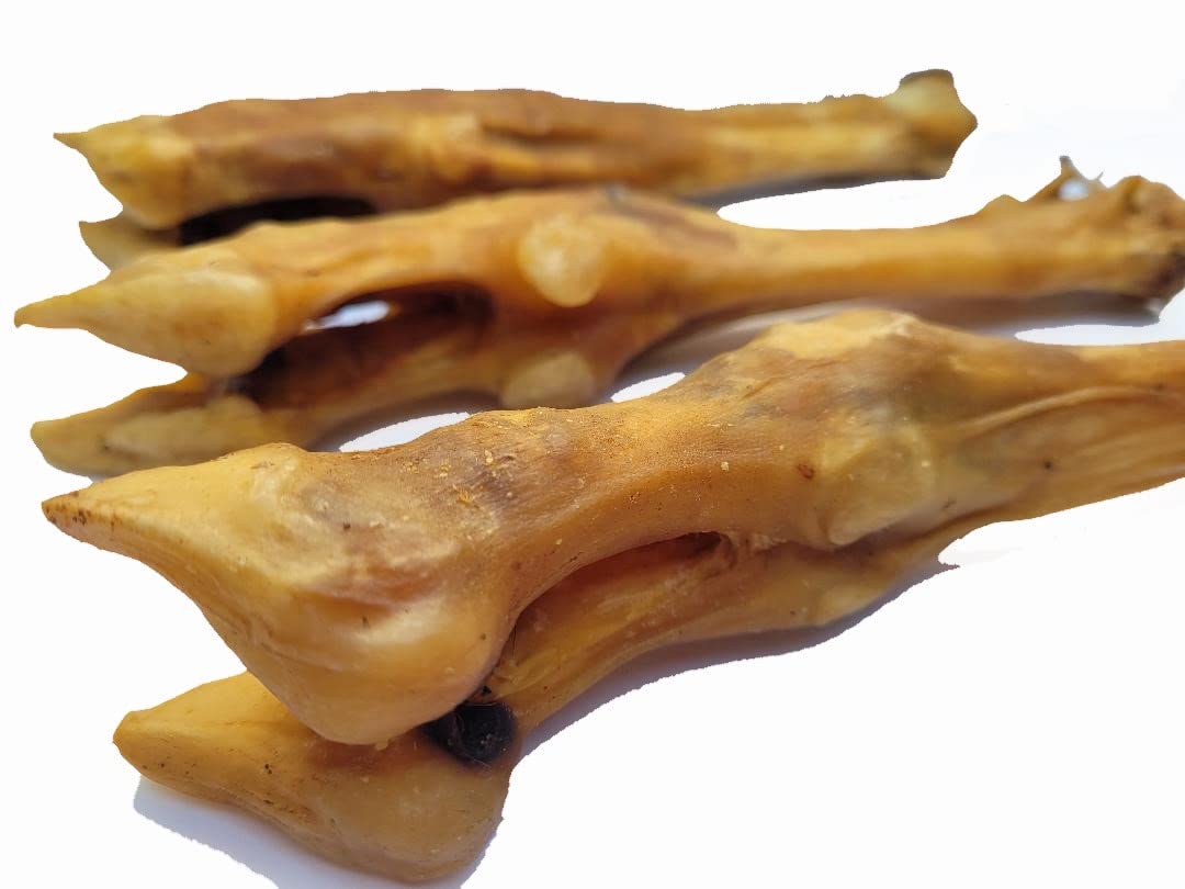 KLASSY K9 100% NATURAL DOG TREATS LAMB FEET (LAMBS LEGS) PACK OF 3