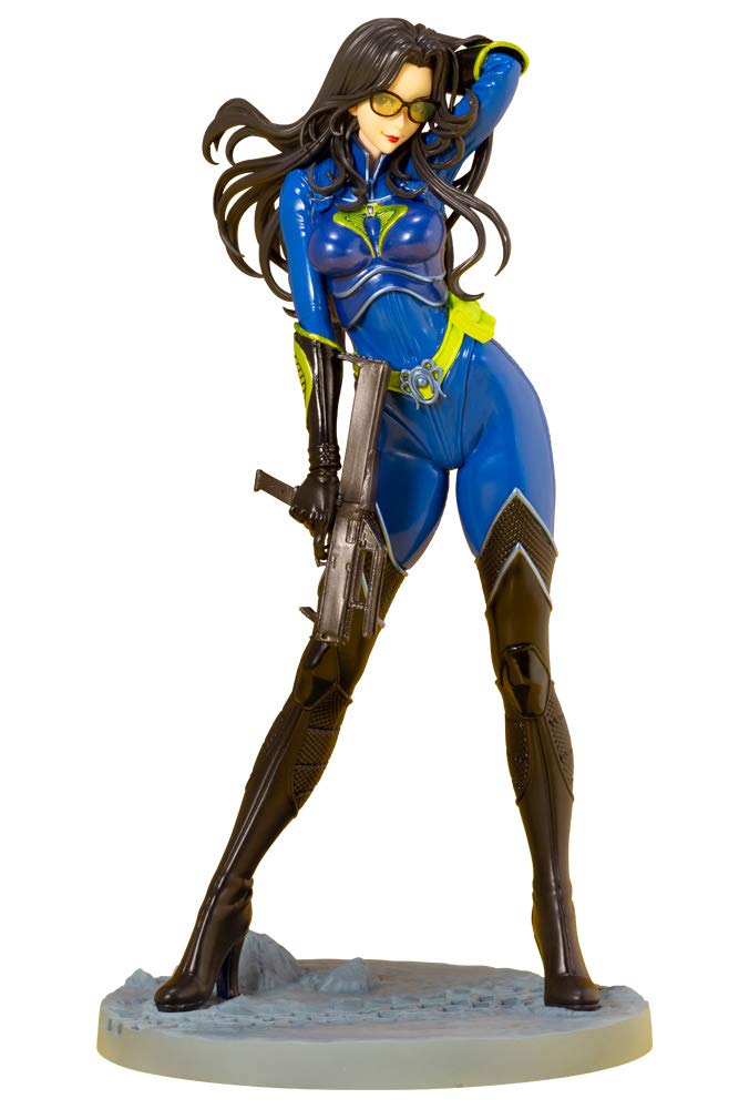 GI JOE BARONESS 25TH ANNIVERSARY BLUE BISHOUJO STATUE