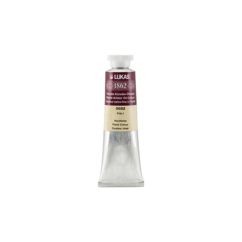 LUKAS 1862 Artists' Oil Paint Master Quality German Engineered Oil-Based Art Paints - 37ml Single Tubes - [Flesh Color]