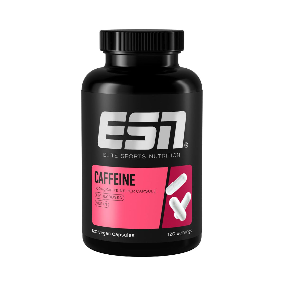 ESN Caffeine Caps, 120 Capsules