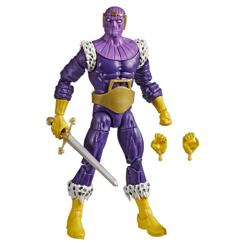 Marvel Legends Series 6-inch Baron Zemo Classic Comic Collection Figure with 3 Accessories