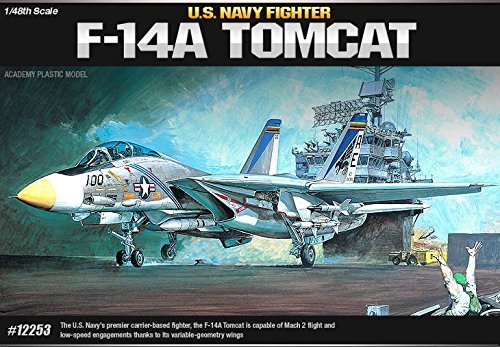 1/48 Academy 12253 U.S.Navy Fighter F-14A TOMCAT Jet Toy Plastic Model Kit /item# G4W8B-48Q61868