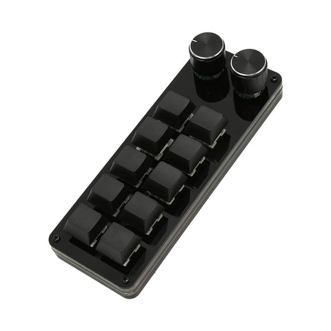 Haofy Macro Custom Keypad, Programmable Mini Keypad Wired USB Mechanical for Media