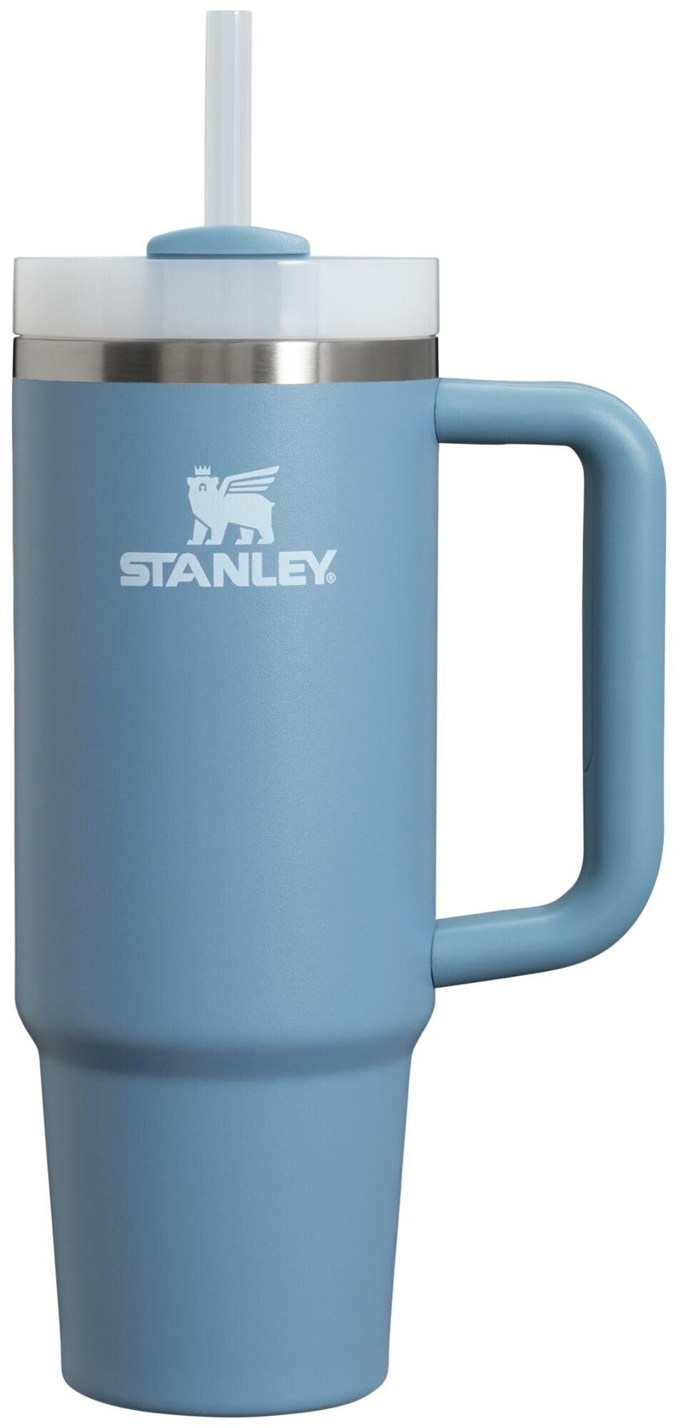 Stanley Quencher H2.0 Tumbler with Handle & Straw 30 oz | Twist On 3-Way Lid | Cupholder Compatible for Travel | Insulated Stainless Steel Cup | BPA-Free | Indigo