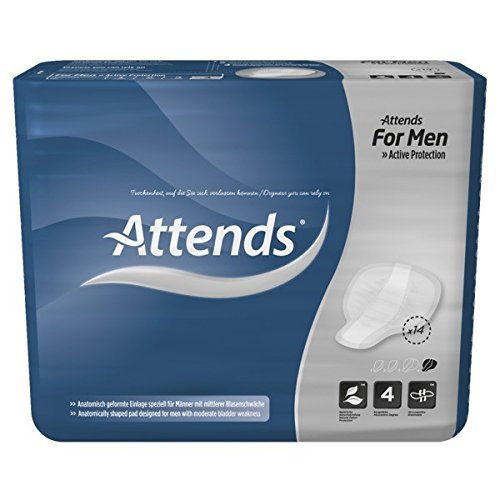 Attends Incontinence Pad for Men Level 4 (Pack of 14)