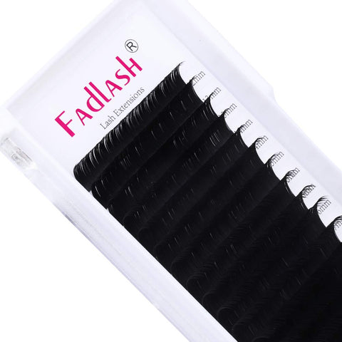 Lash Extension Supplies 0.10 0.15 0.20 0.25 Classic Lash Extensions Optinal C D L Curl Matte Black Soft Silk Eyelash Extensions Professional (0.20C, 12-20mm?