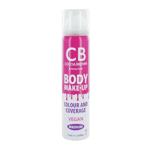 Cocoa Brown Body Makeup Color & Coverage - Instant Bronzer for Face & Body (2.64 fl oz)