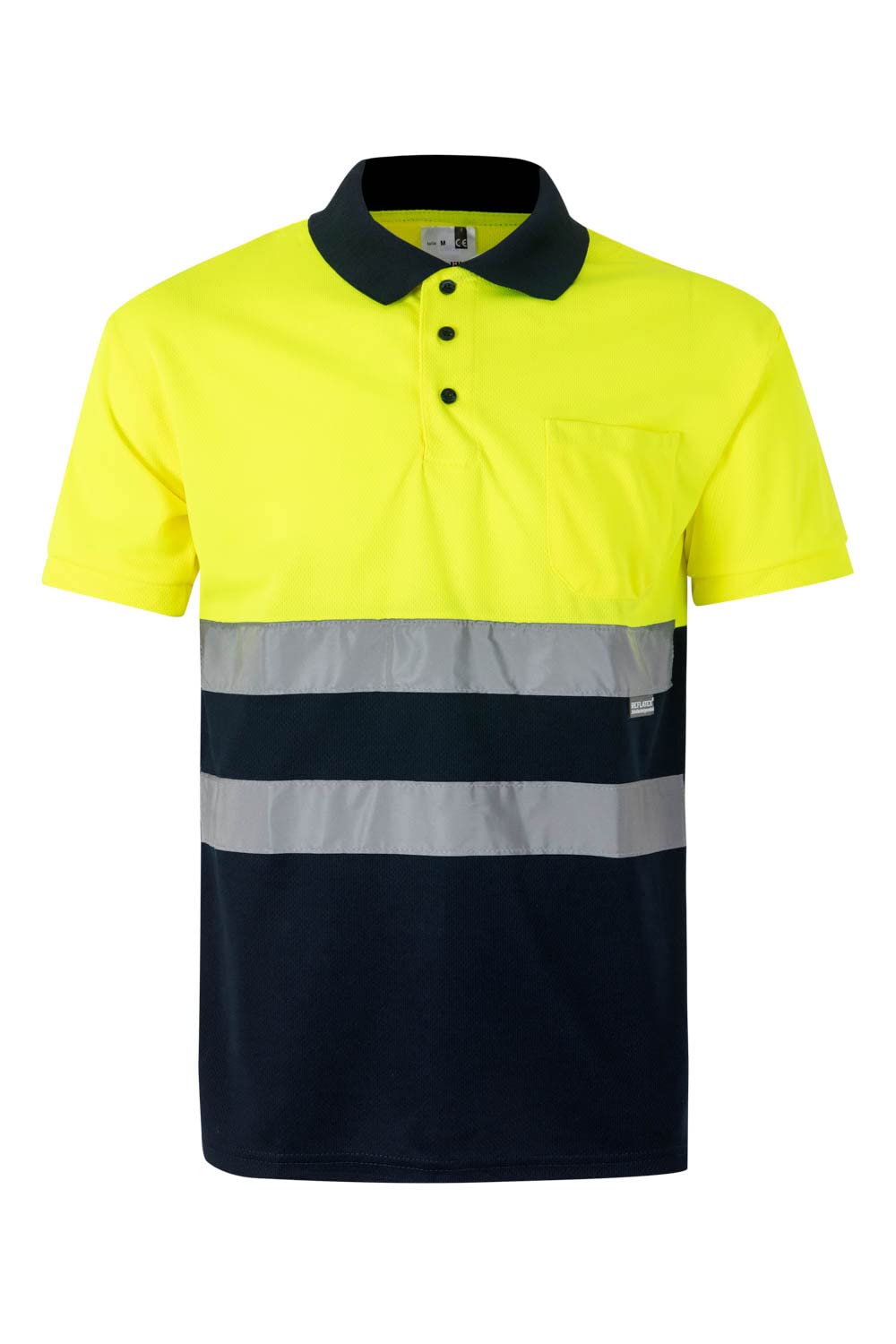 VELILLA p17370 X L Polo Shirt Bicolor High Visibility