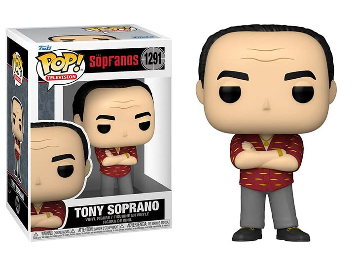Funko Pop! TV: The Sopranos Vinyl Figure (Bundled with Compatible ToyBop Box Protector Case) (Tony Soprano)