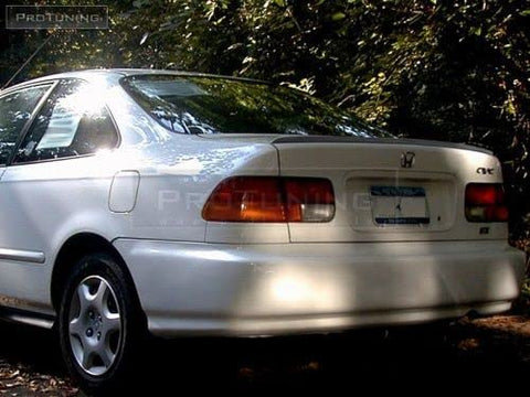 Rear Trunk Type-R Style Spoiler for Honda Civic MK5 91-95 Sedan